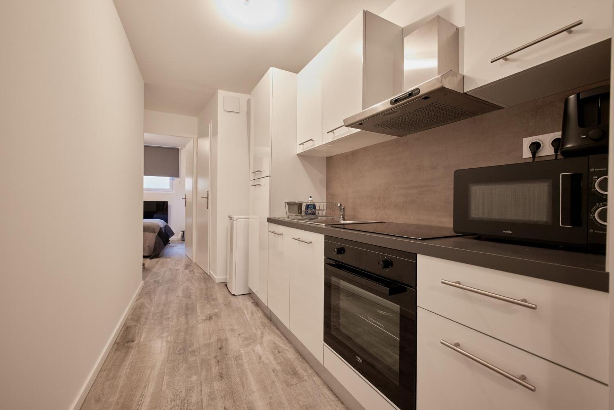 T2Lescordeliers Apartment Памие Стая снимка